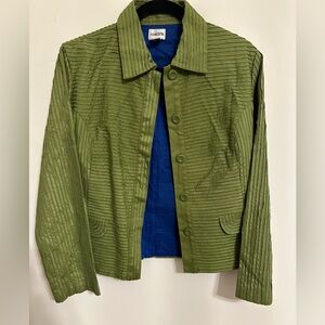 Chicos Blazer Women’s Green